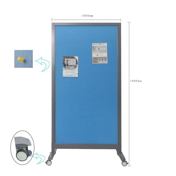 Mobile Pin board and whiteboard (PM3535)